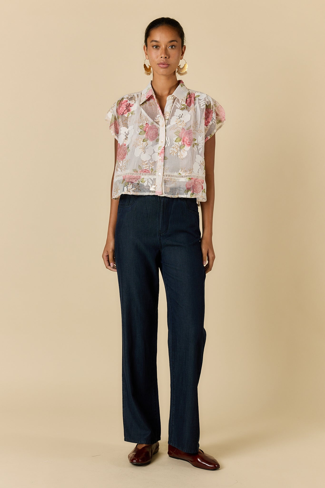 ROSE SHIRT WHITE