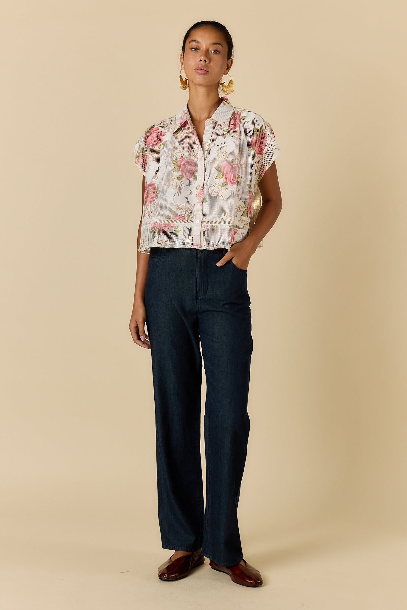 ROSE SHIRT WHITE