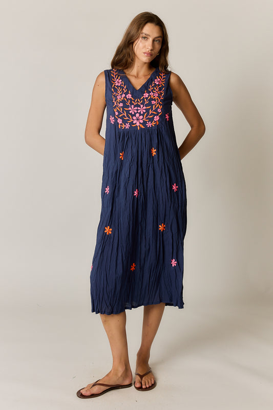 Sasha Sundress Navy