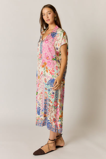 SONGBIRD KAFTAN WHITE