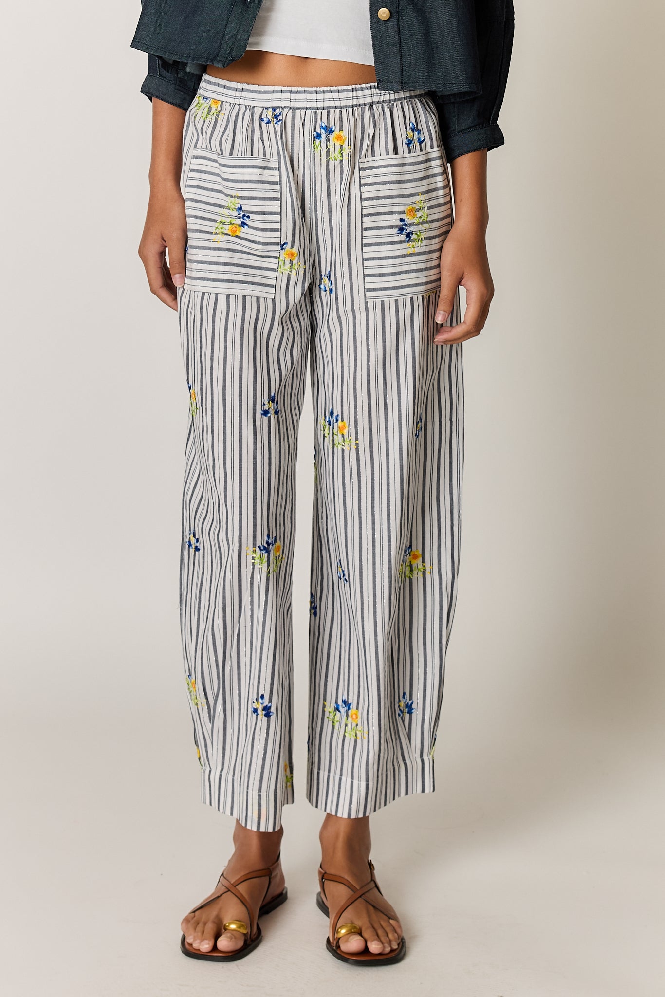 ST TROPEZ PANT STRIPE