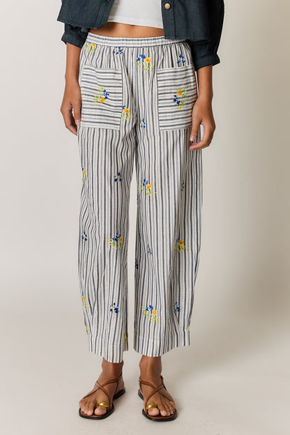ST TROPEZ PANT STRIPE