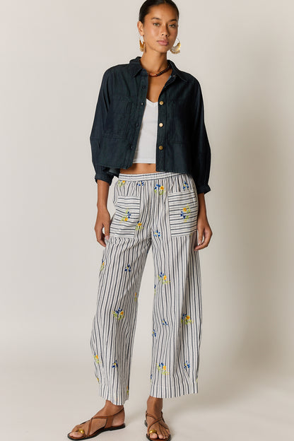 ST TROPEZ PANT STRIPE