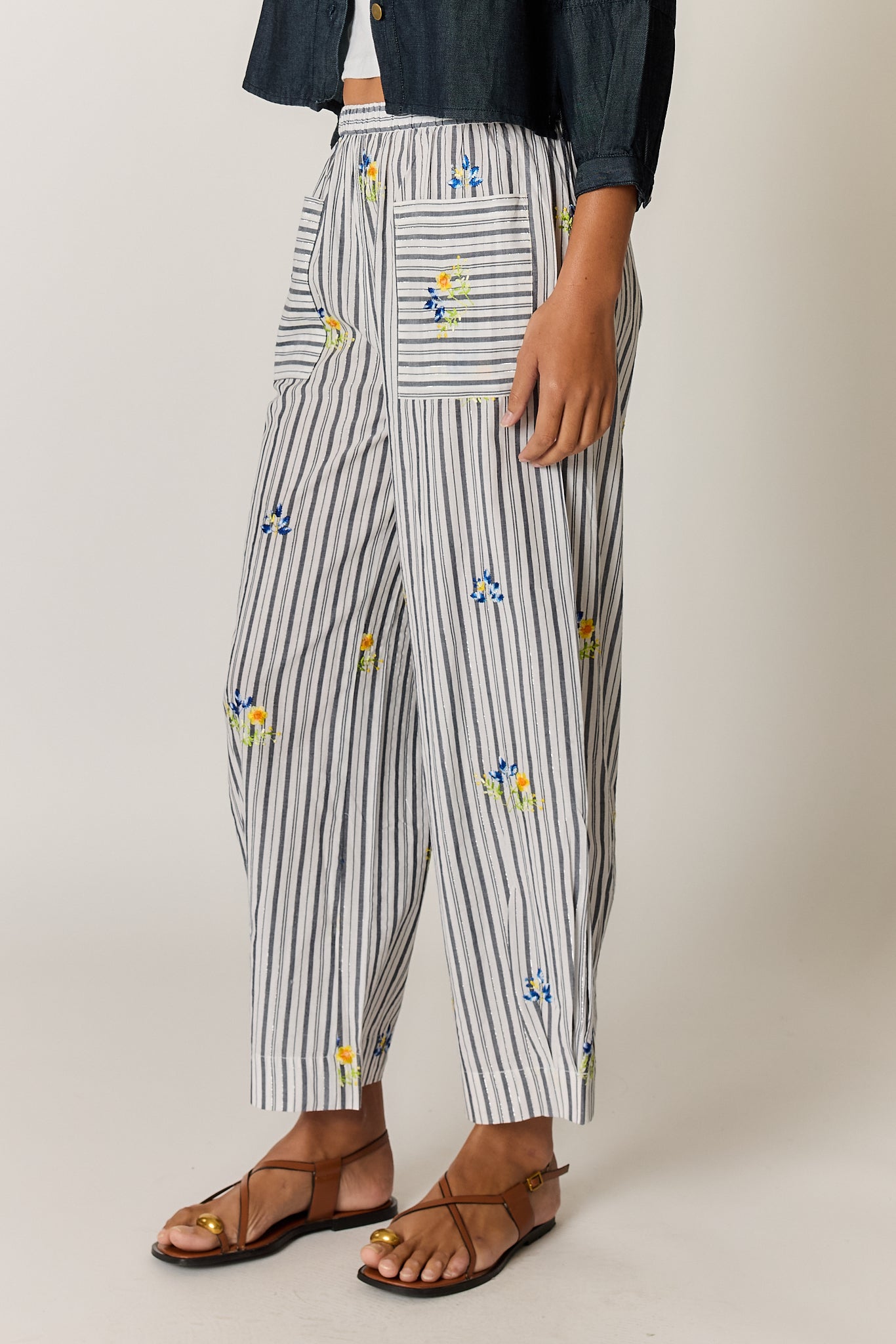 ST TROPEZ PANT STRIPE