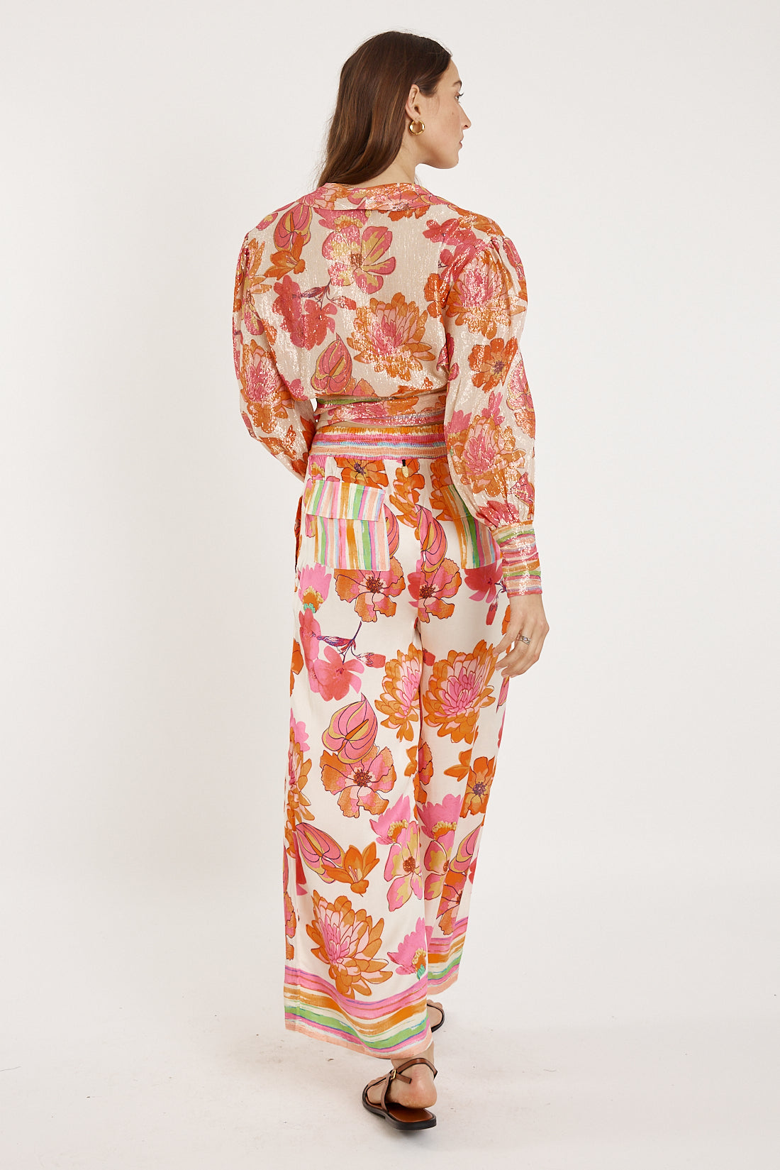 Sunrise Wrap Shirt Pink