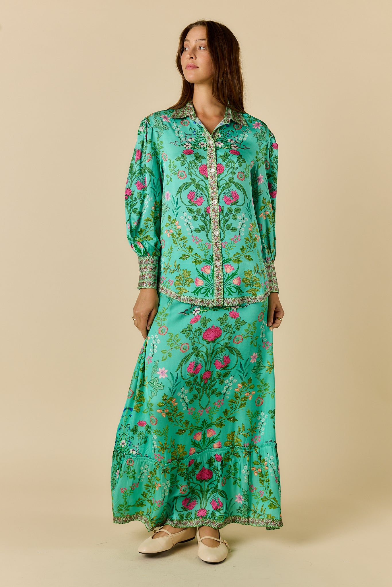 PRE-SALE | TATIANA SHIRT GREEN