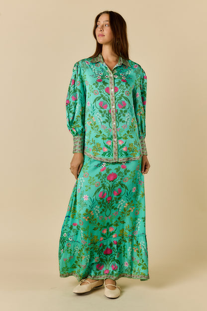PRE-SALE | TATIANA SHIRT GREEN