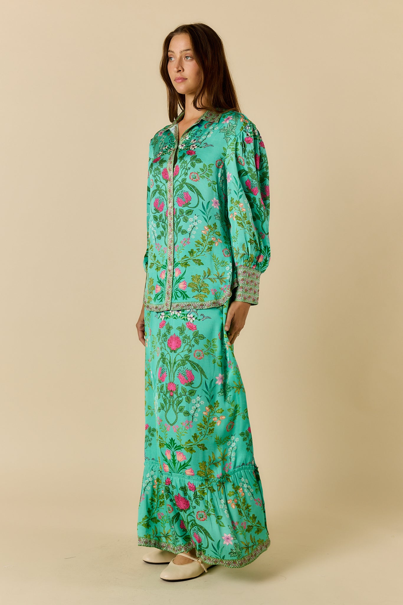 PRE-SALE | TATIANA SHIRT GREEN