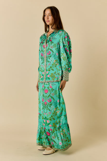 PRE-SALE | TATIANA SHIRT GREEN