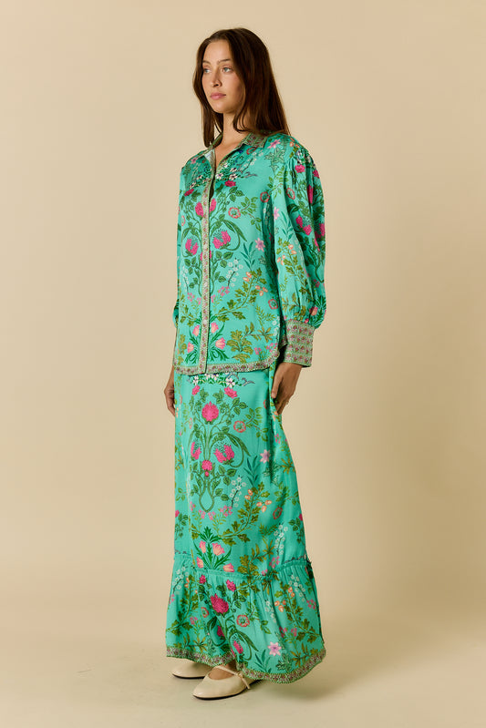 PRE-SALE | TATIANA SHIRT GREEN