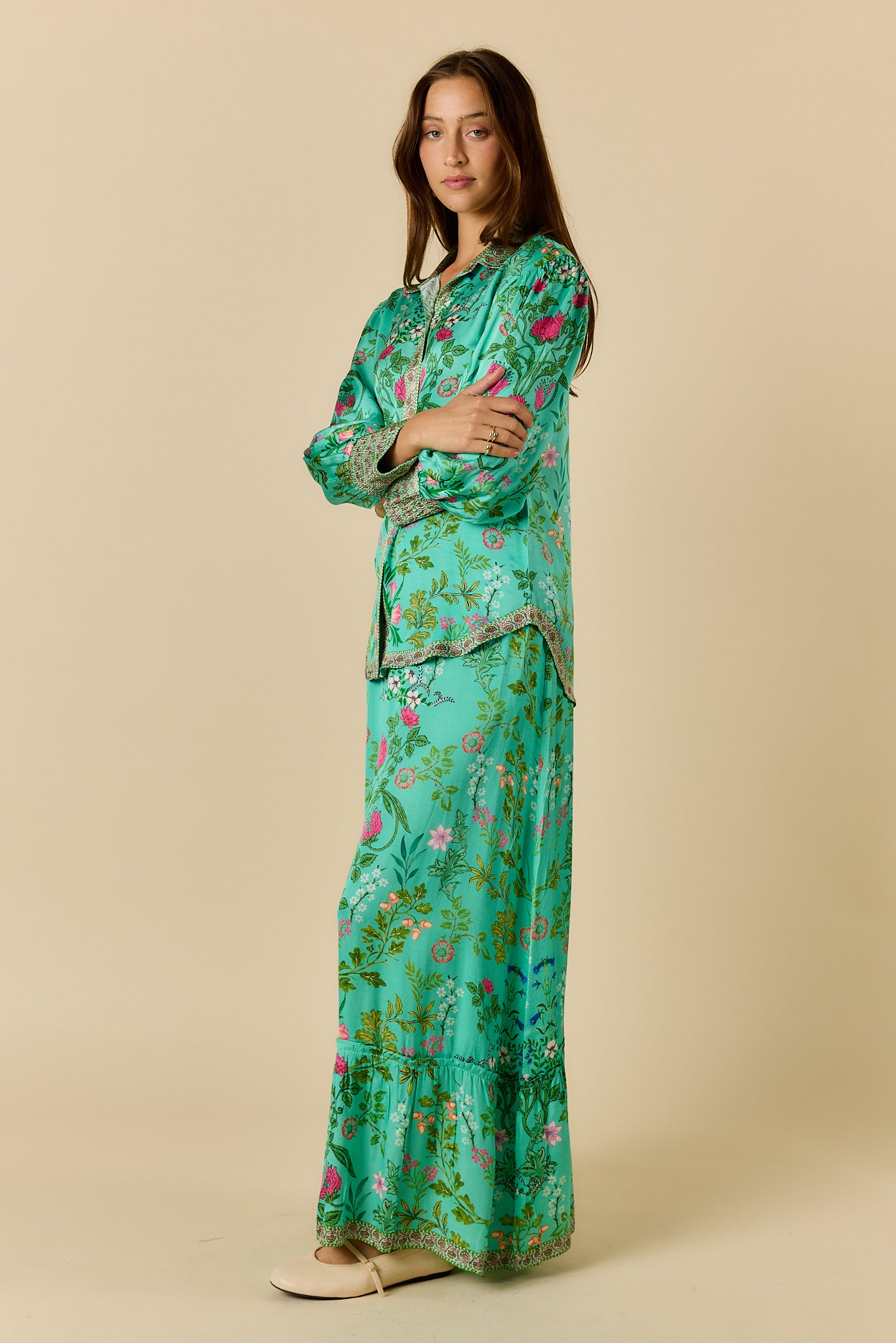 PRE-SALE | TATIANA SHIRT GREEN