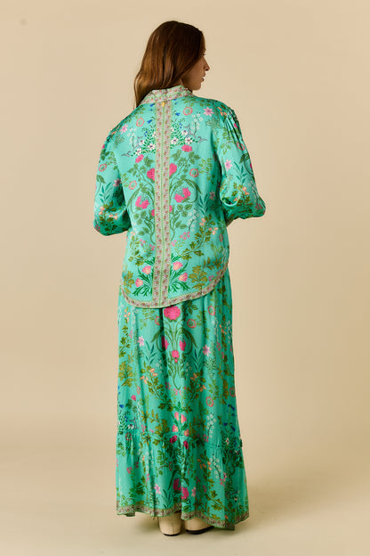 PRE-SALE | TATIANA SHIRT GREEN