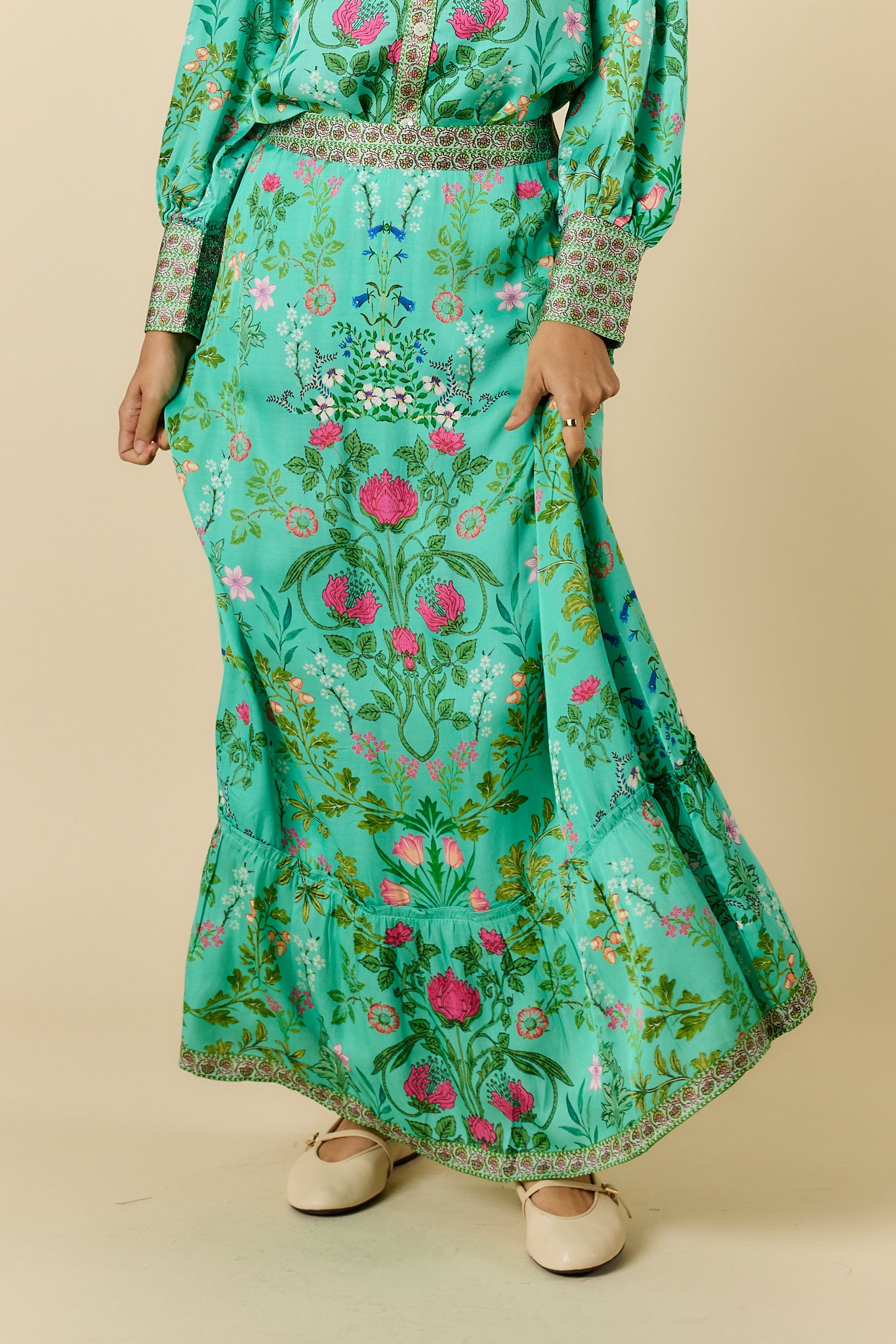 PRE-SALE | TATIANA SKIRT GREEN