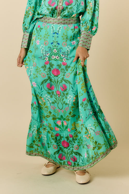 TATIANA SKIRT GREEN