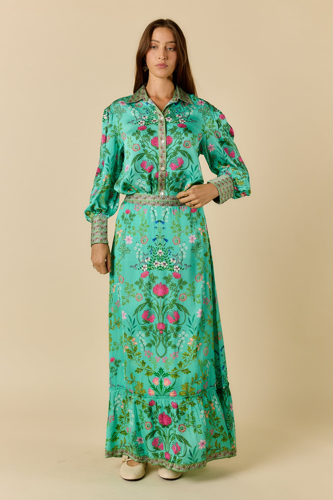PRE-SALE | TATIANA SKIRT GREEN