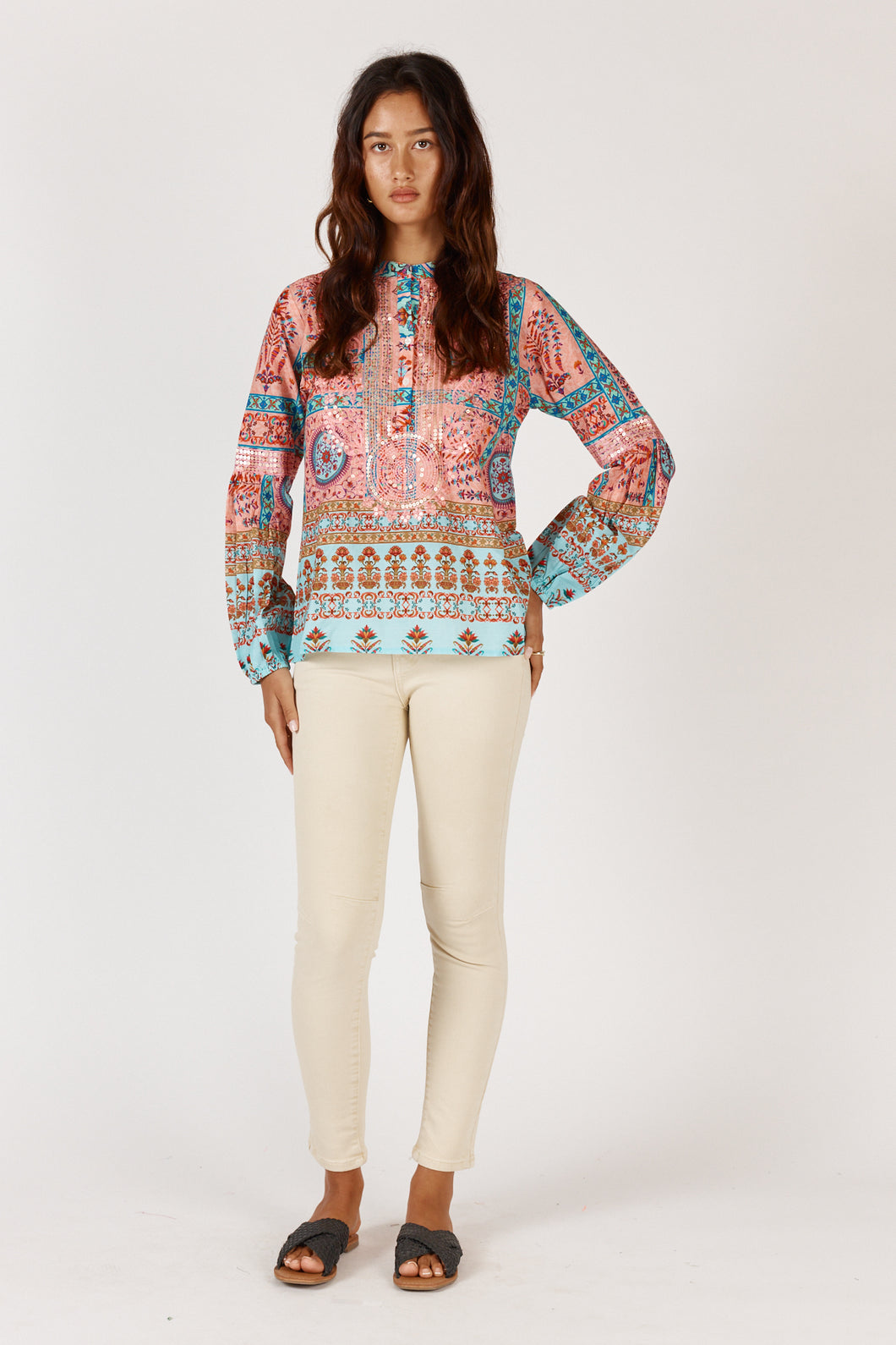 Tirupati Blouse Print