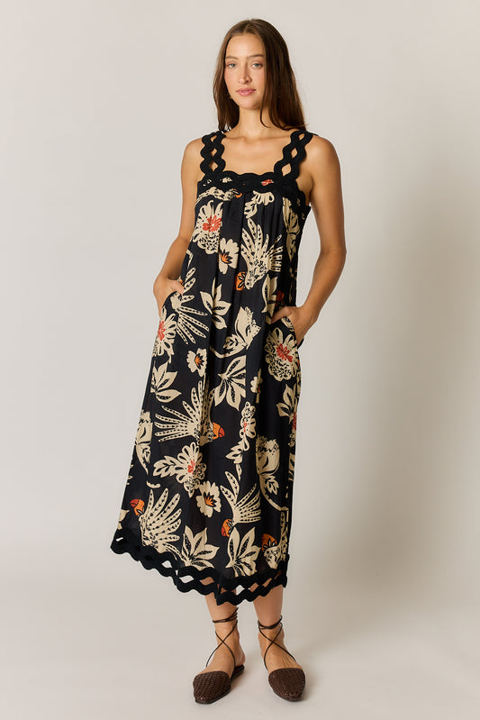 TUCAN STRAP MIDI BLACK