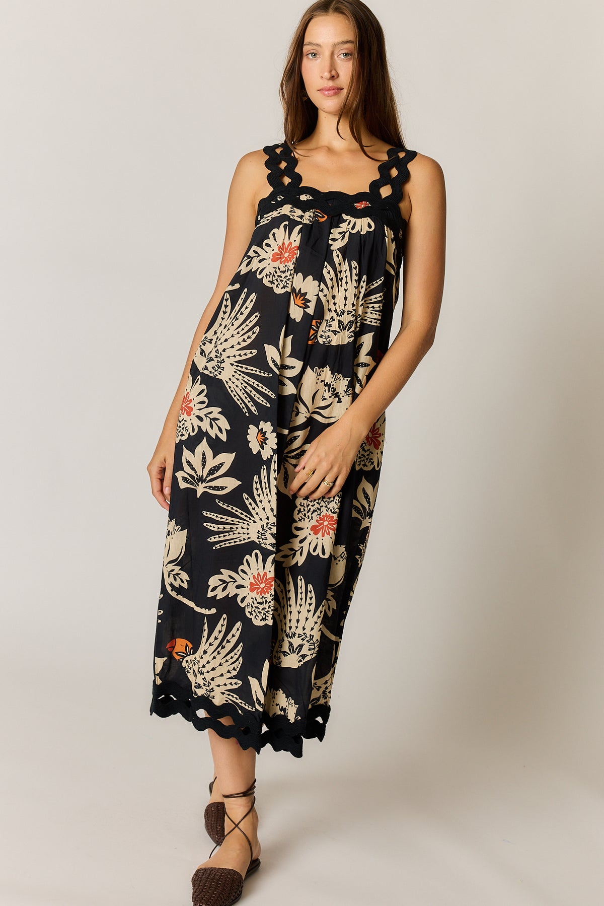 TUCAN STRAP MIDI BLACK