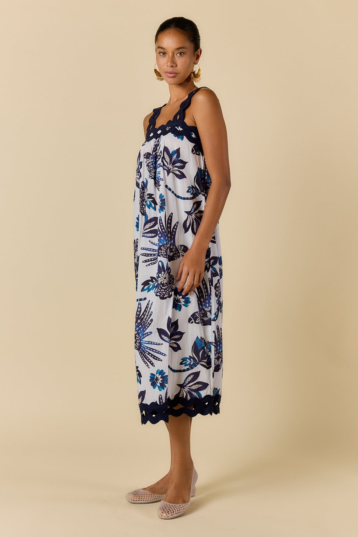 TUCAN STRAP MIDI BLUE