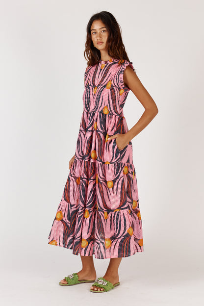 Tulip Midi Print