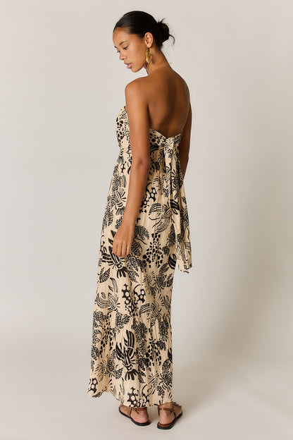 Under Sea Strapless Black