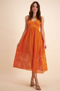 Cornelia Dress Orange