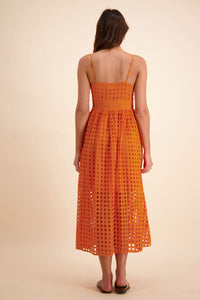 Cornelia Dress Orange